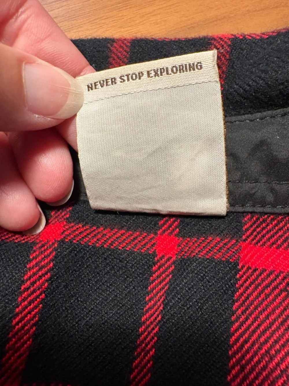 The North Face 100% cotton flannel shirt - size medium